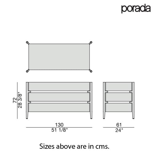 Regent 1 Chest Of Drawers  by Porada