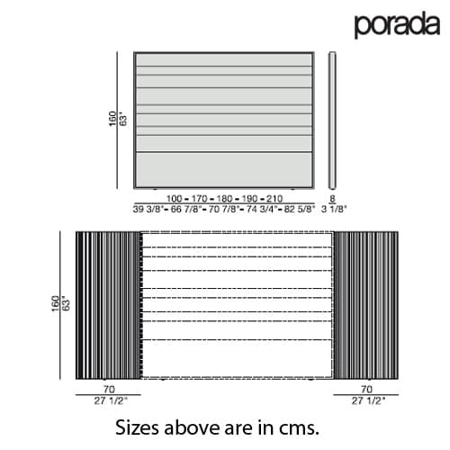 Boheme Double Bed by Porada