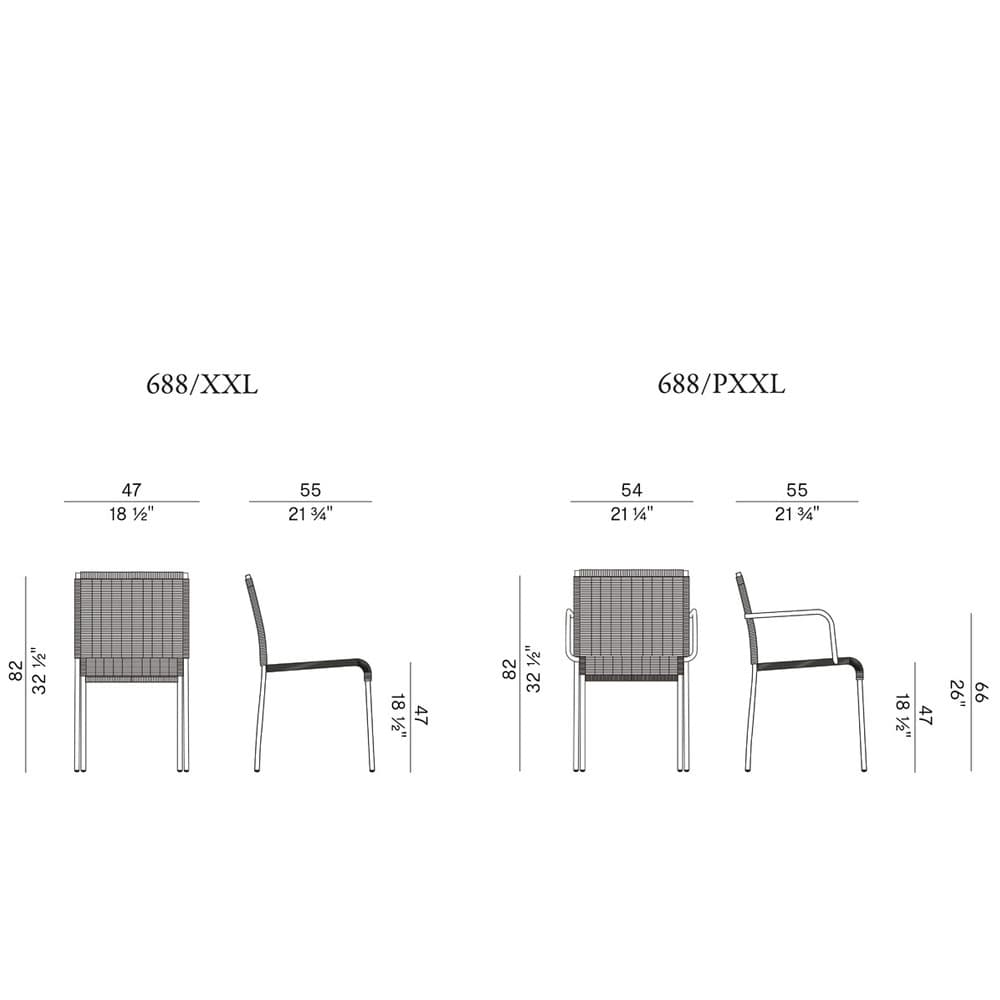 Agra 688Xxl Pxxl Outdoor Chair By FCI London