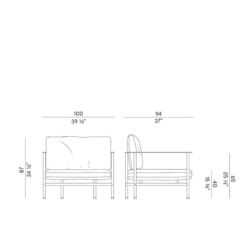 Elodie 908 Pl Outdoor Armchair By FCI London