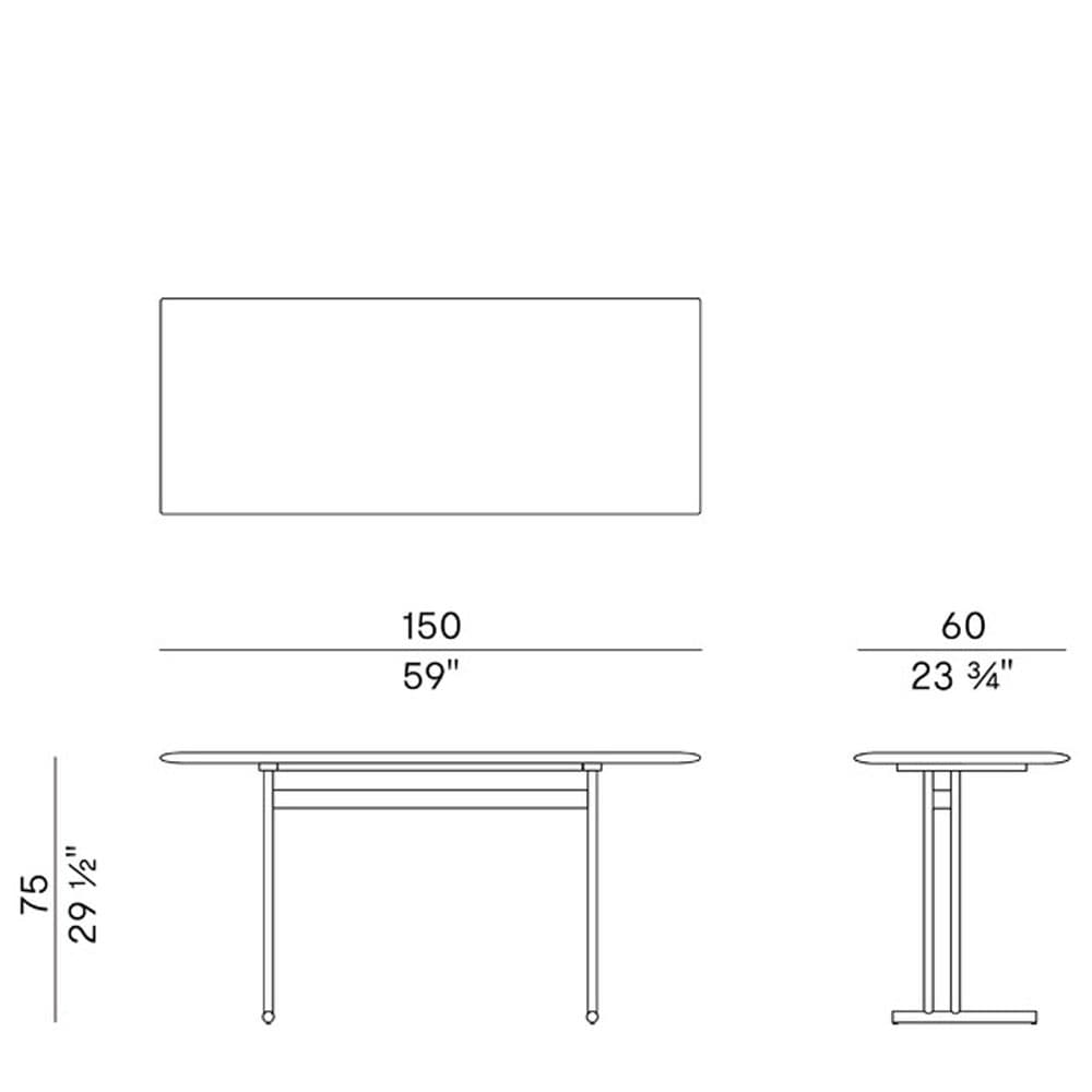 Graphic 955Scr Desk By FCI London