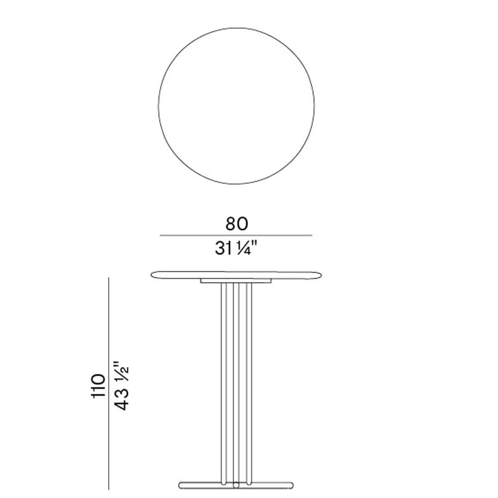 Graphic 955Tac Coffee Table By FCI London