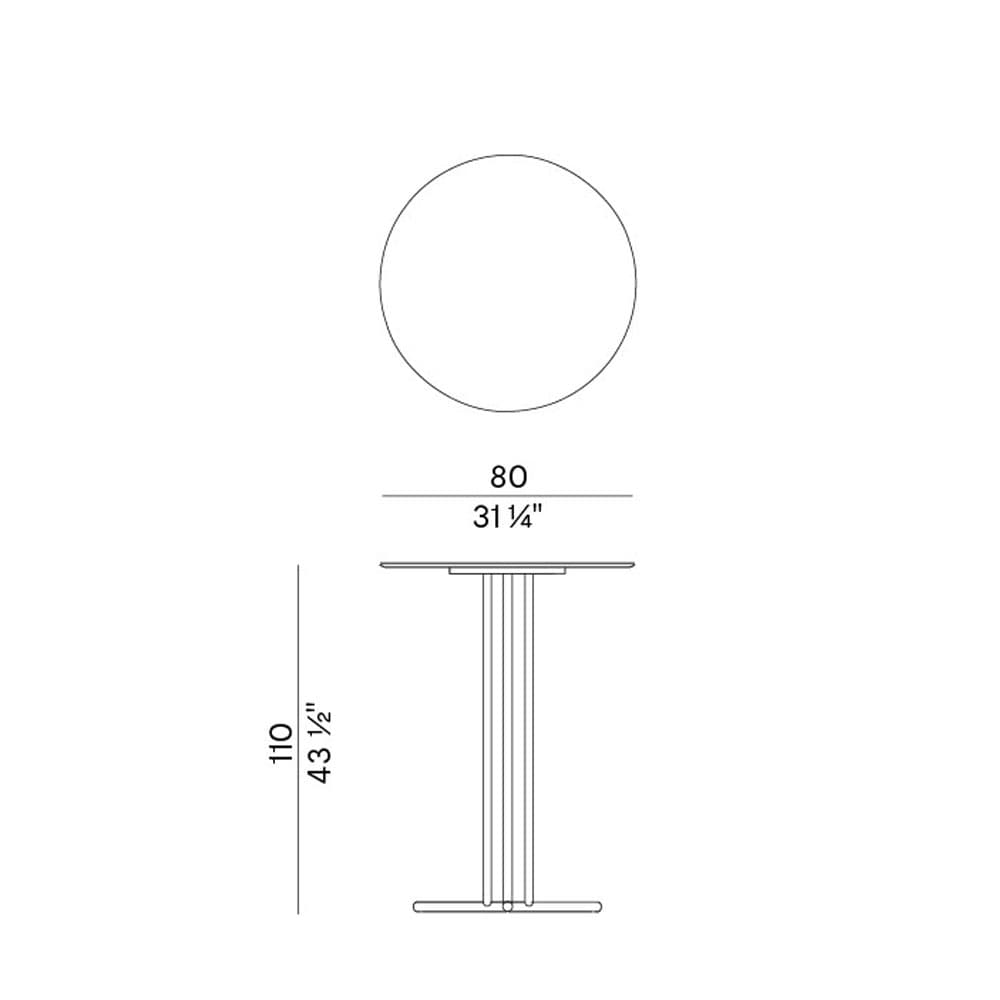 Graphic 955Tac Outdoor Table By FCI London