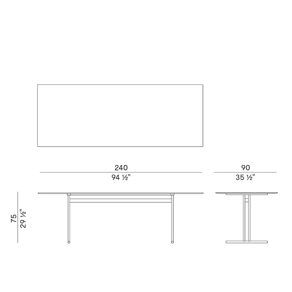 Graphic 955Tr Outdoor Table By FCI London