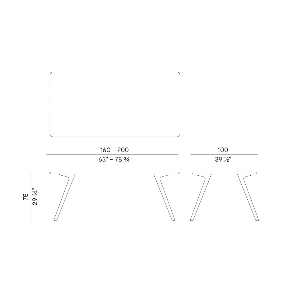 Katana 026Tr4 Outdoor Table By FCI London