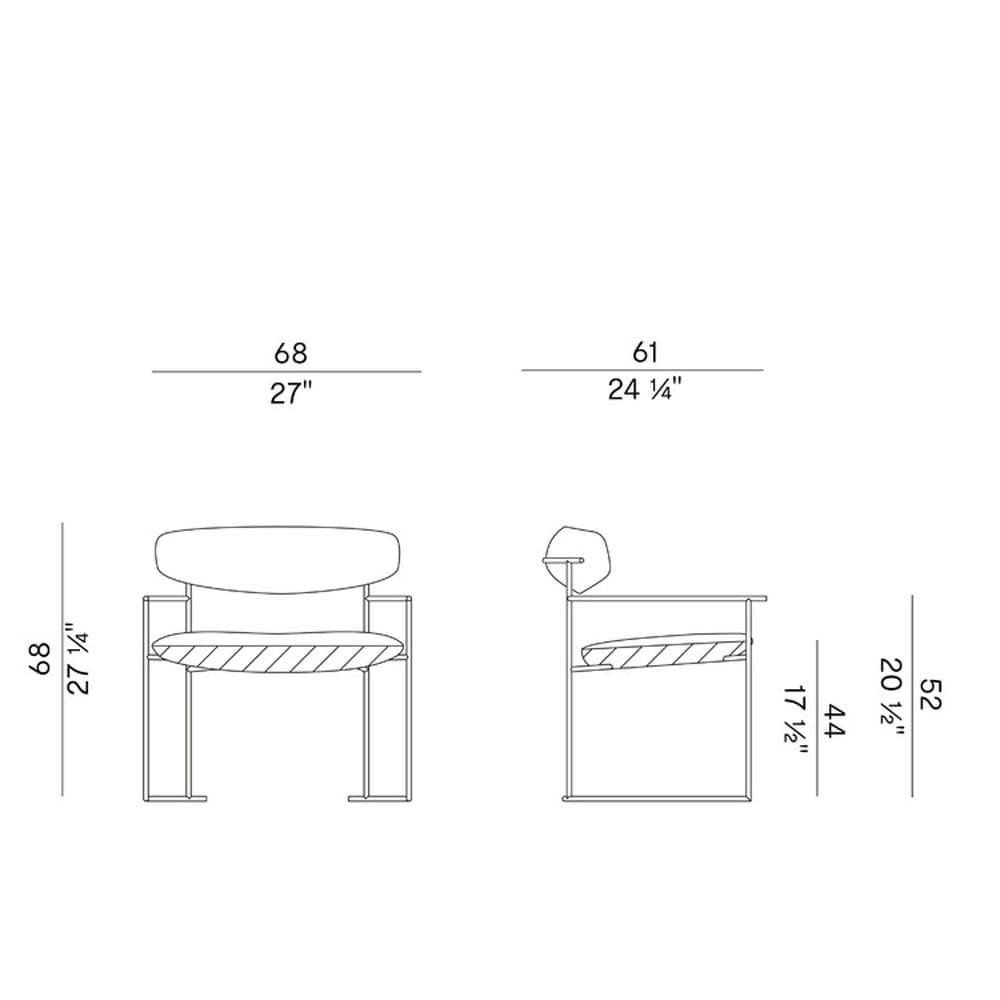 Keel Light Lounger By FCI London