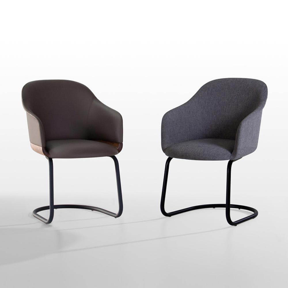 Lyz 918-Pu Armchair by Potocco