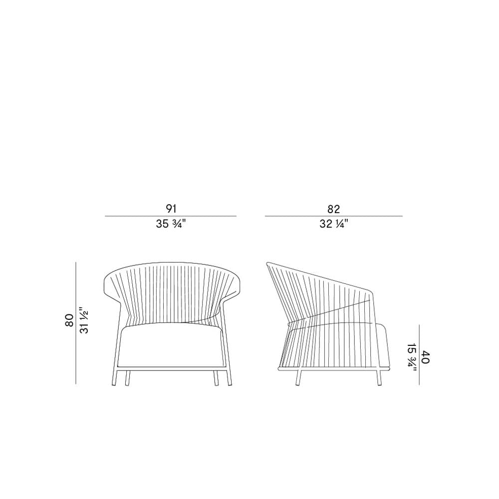 Ola 923 Outdoor Armchair By FCI London