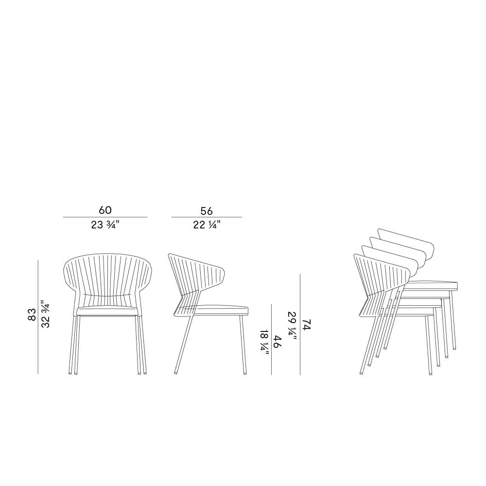 Ola 923 P Imp Outdoor Chair By FCI London