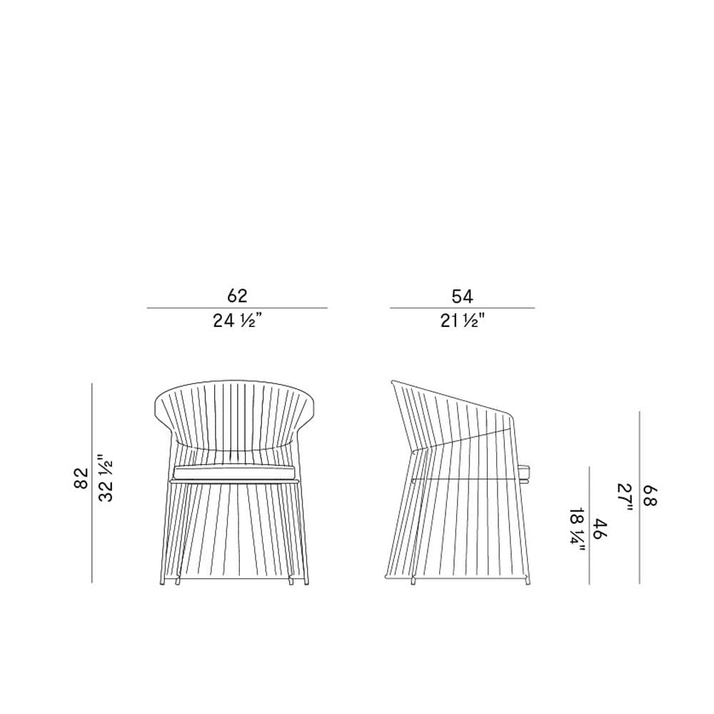 Ola Pmf Outdoor Chair By FCI London