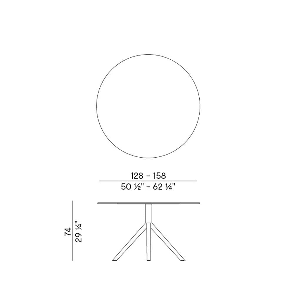 Otx 887Tgc Outdoor Table By FCI London