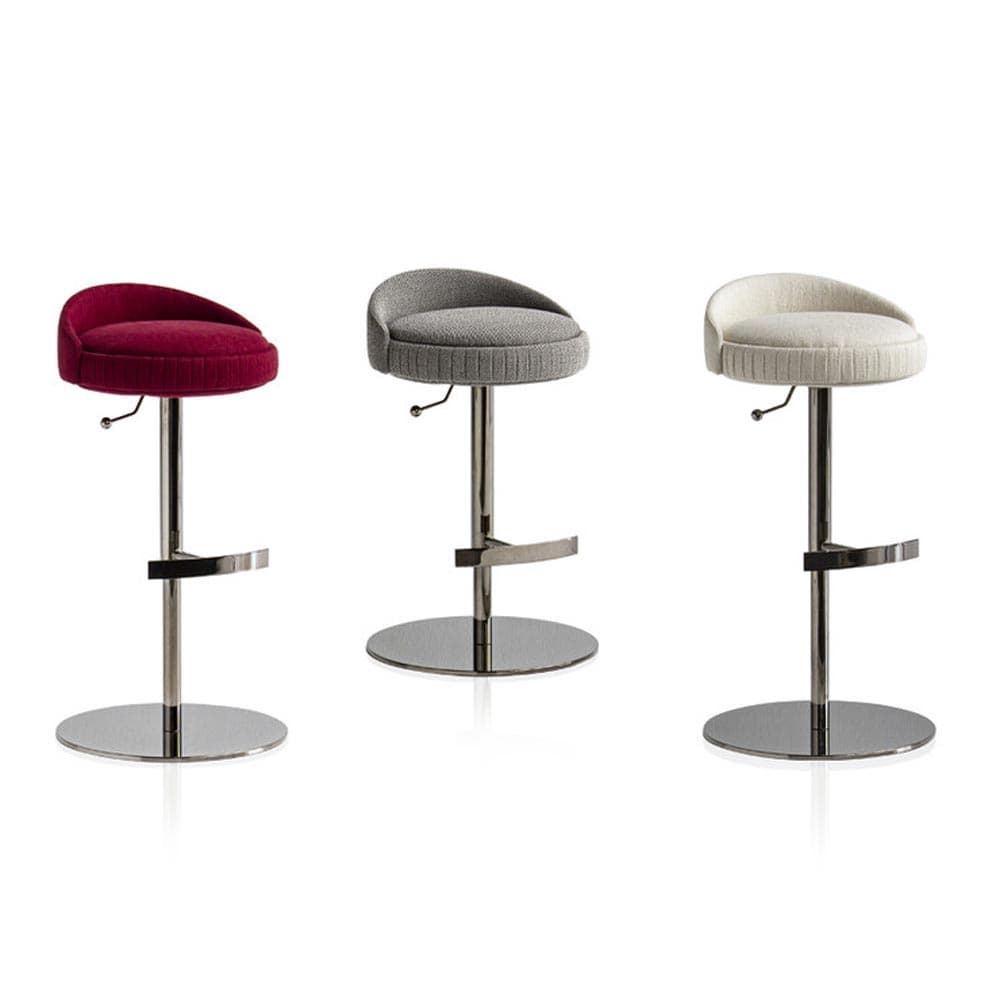 Plisse Bar Stool by Potocco