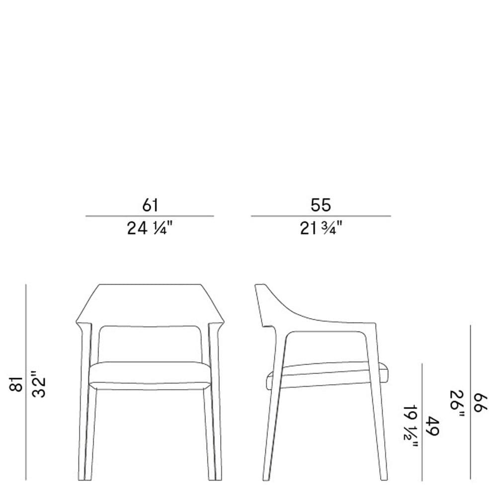 Scheggia Armchair By FCI London