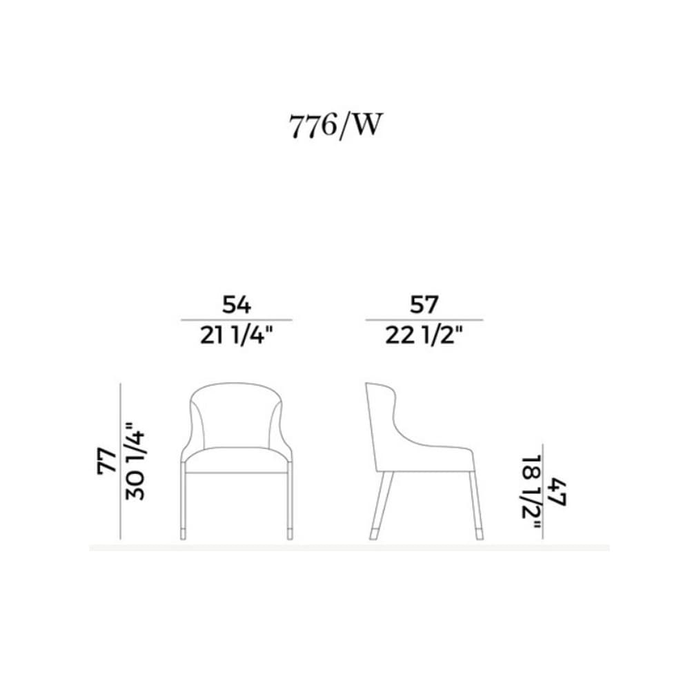 Miura Dining Chair by Potocco