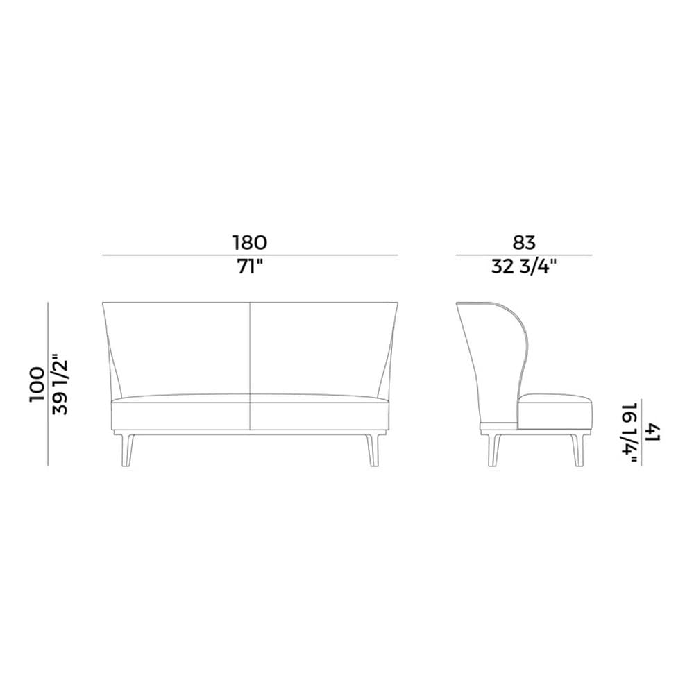 Spring Sofa by Potocco