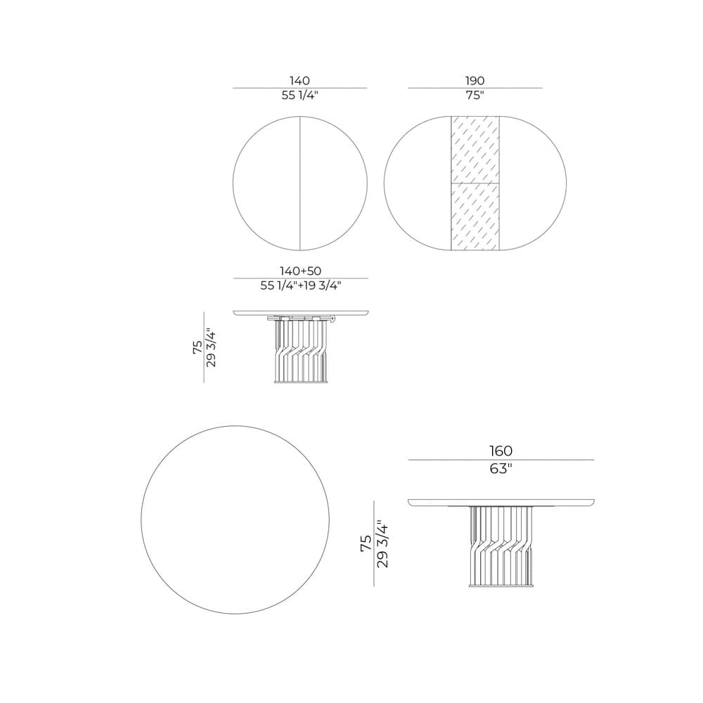 Intreccio Dining Table by Potocco