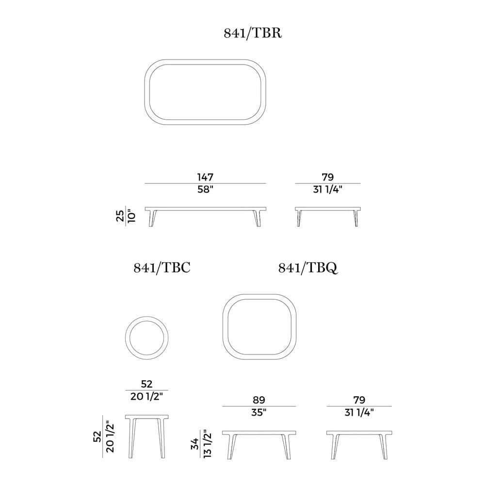 Spring Coffee Table by Potocco