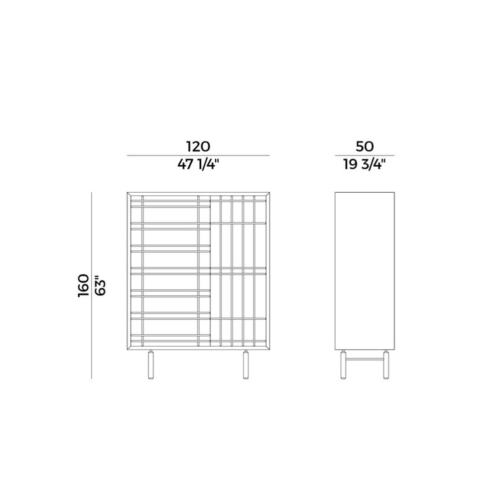 Sen Display Cabinet by Potocco