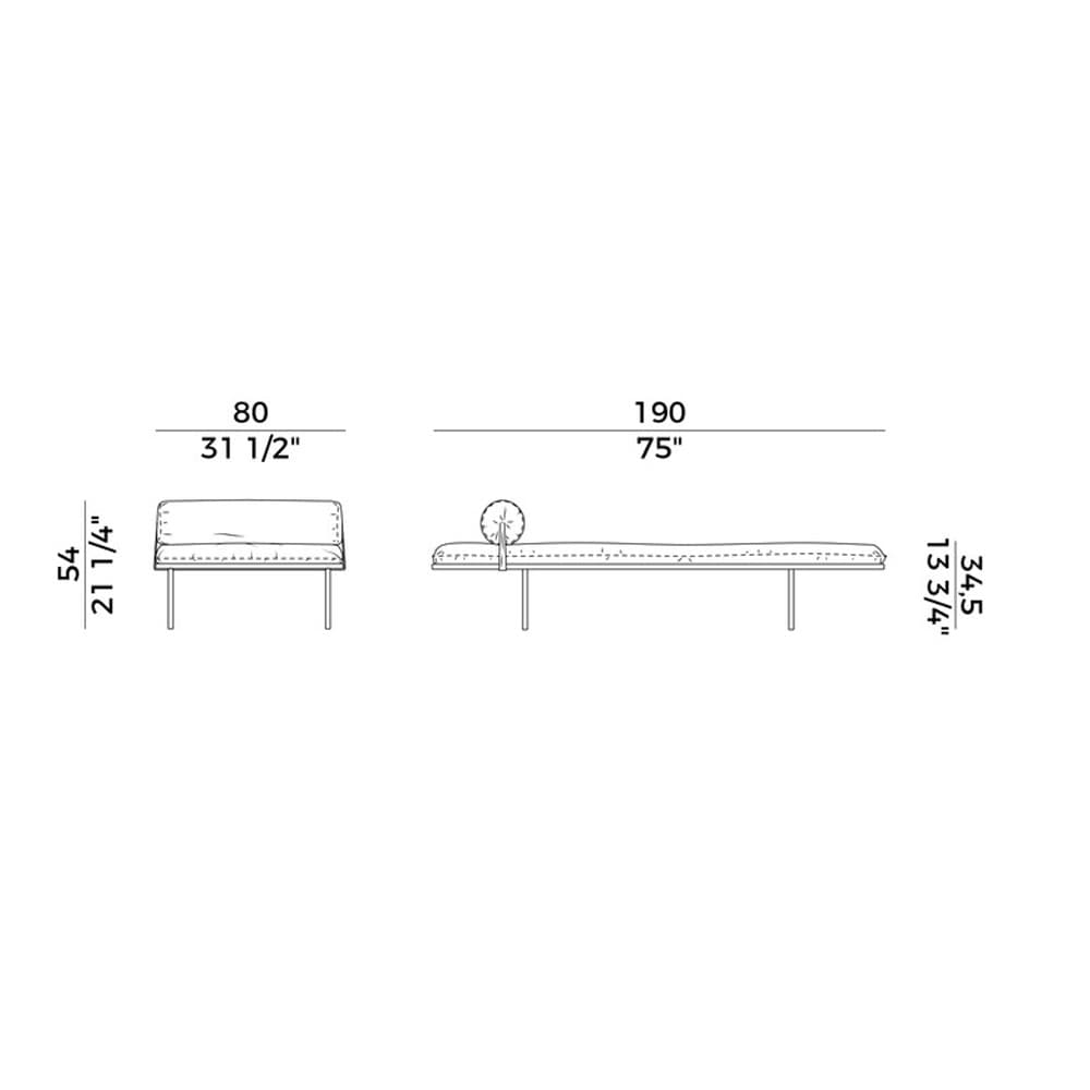 Loom Daybed by Potocco