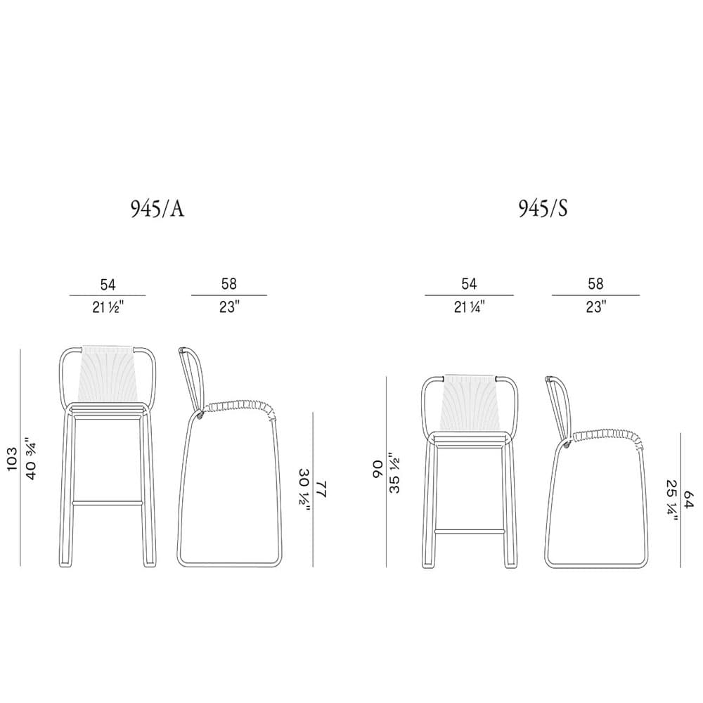 Tibes Outdoor Barstool By FCI London