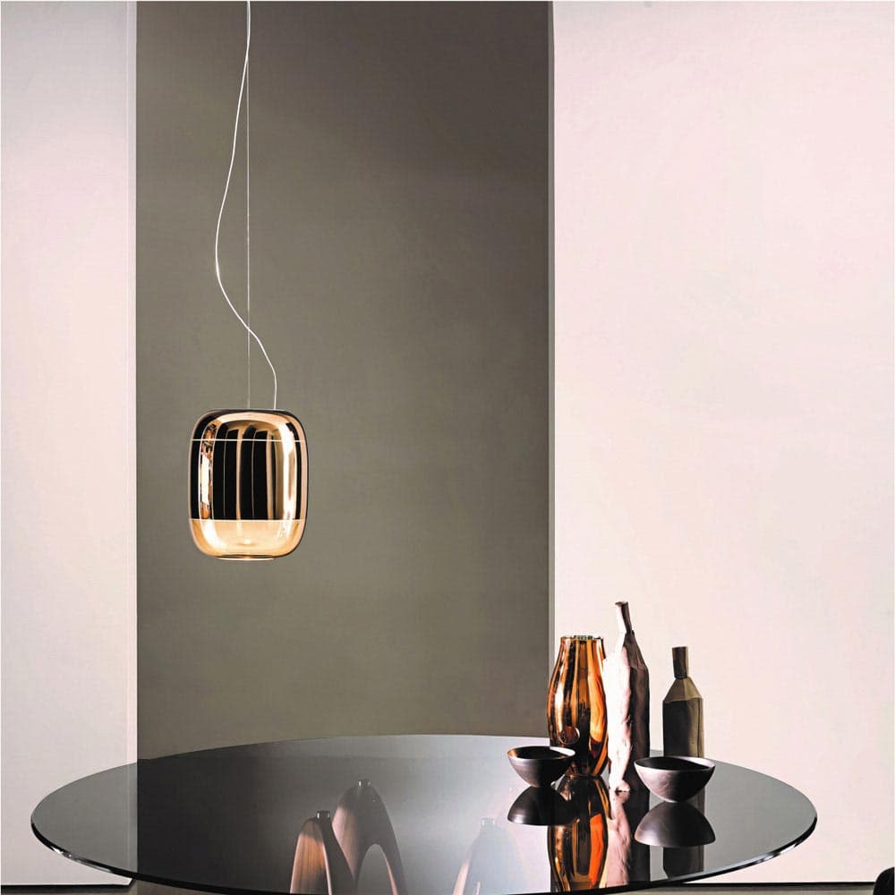 Gong Suspension Lamp by Prandina