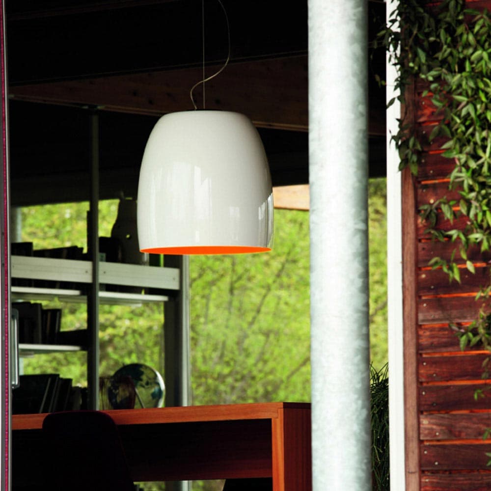 Notte Metal Suspension Lamp by Prandina