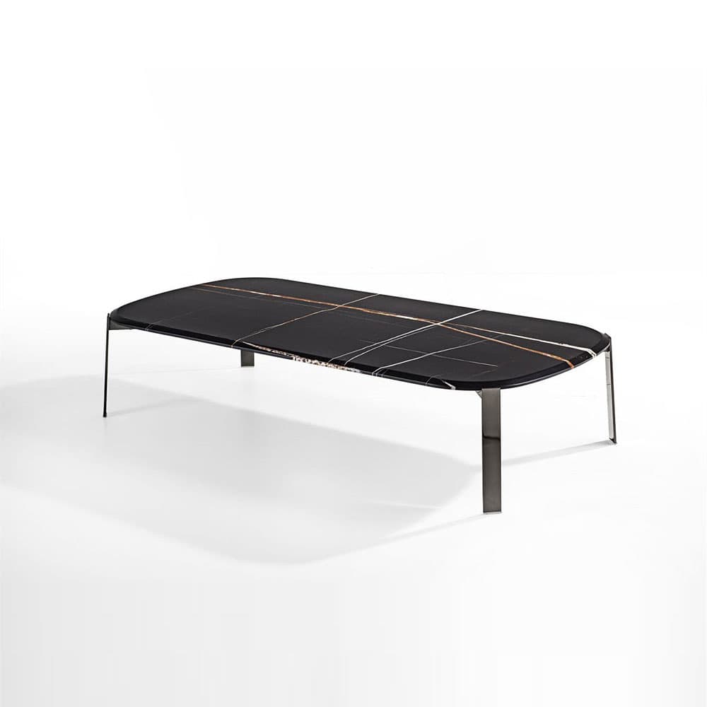 Coquet Black Side Table by Quick Ship