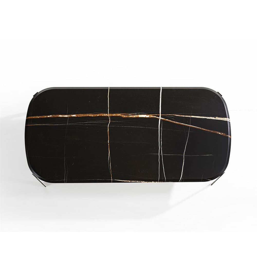 Coquet Black Side Table by Quick Ship