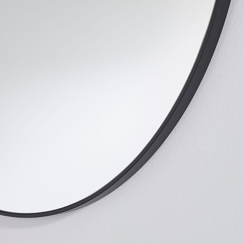 Hoop Black M Mirror, Quick Ship