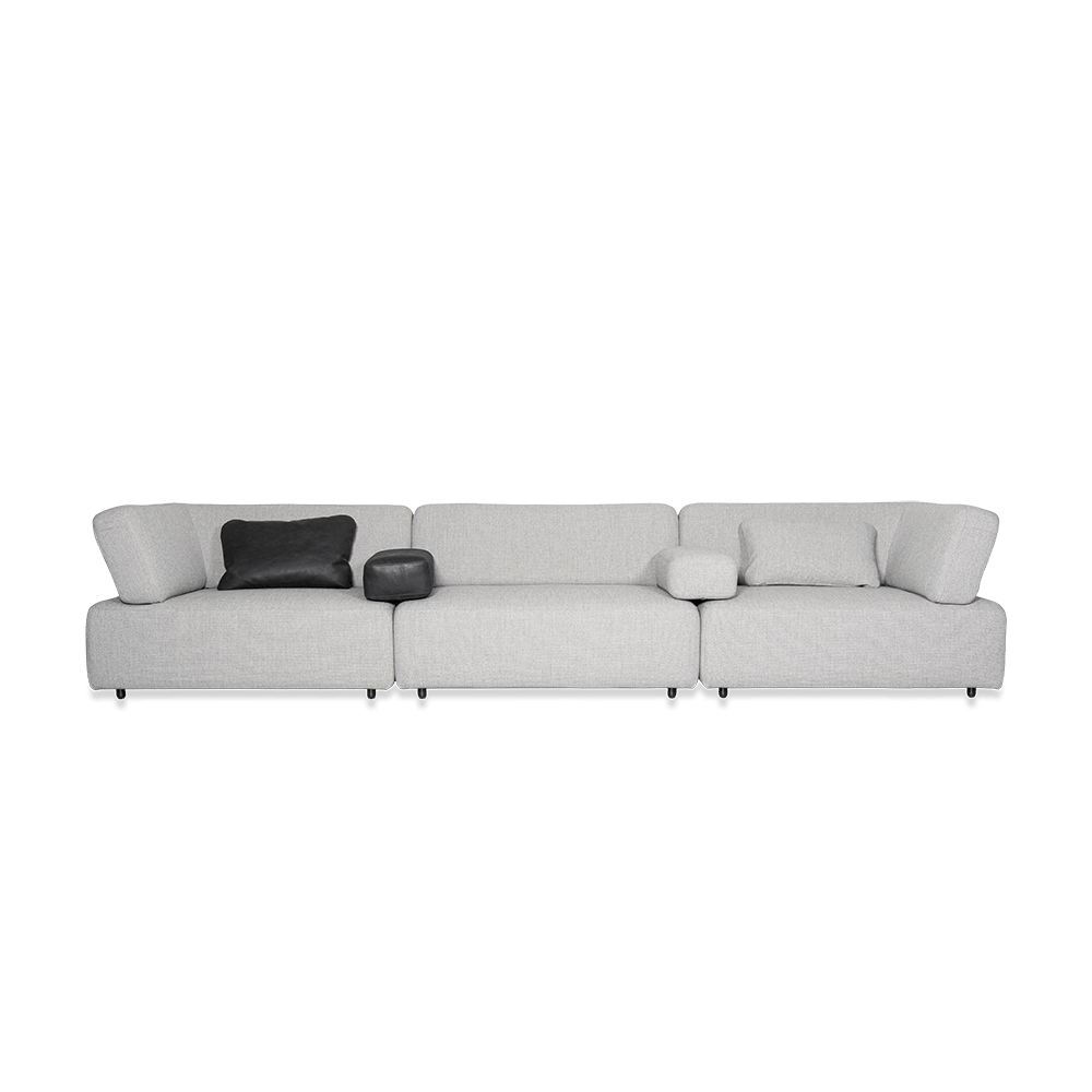 Infinity Dark Grey Sofa by Quick Ship