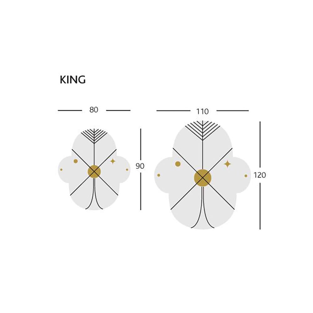 King 120 Mirror, Quick Ship