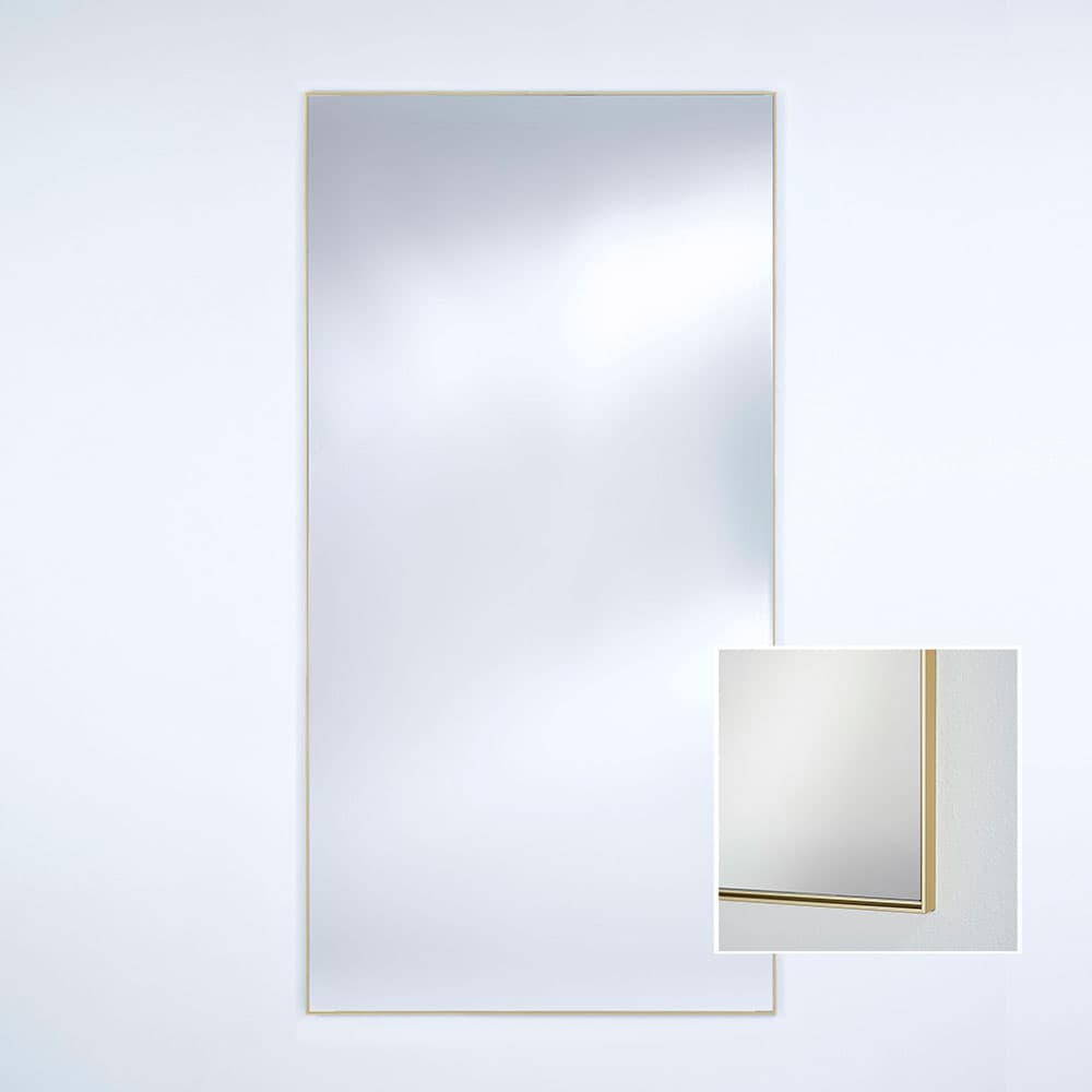 Lucka Gold XXL Mirror, Quick Ship