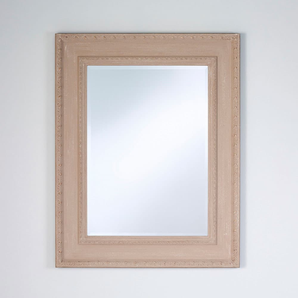 Marco Beige Mirror, Quick Ship