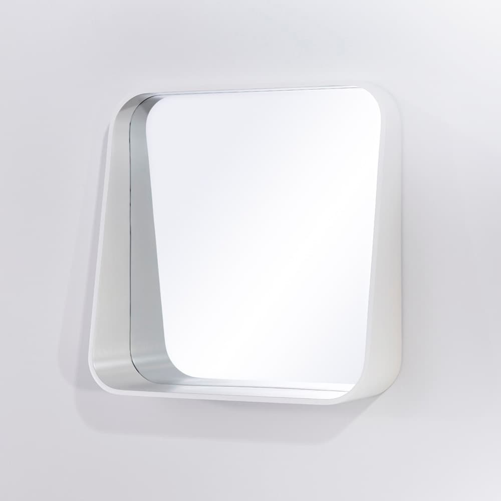 Rack White Mirror, Quick Ship