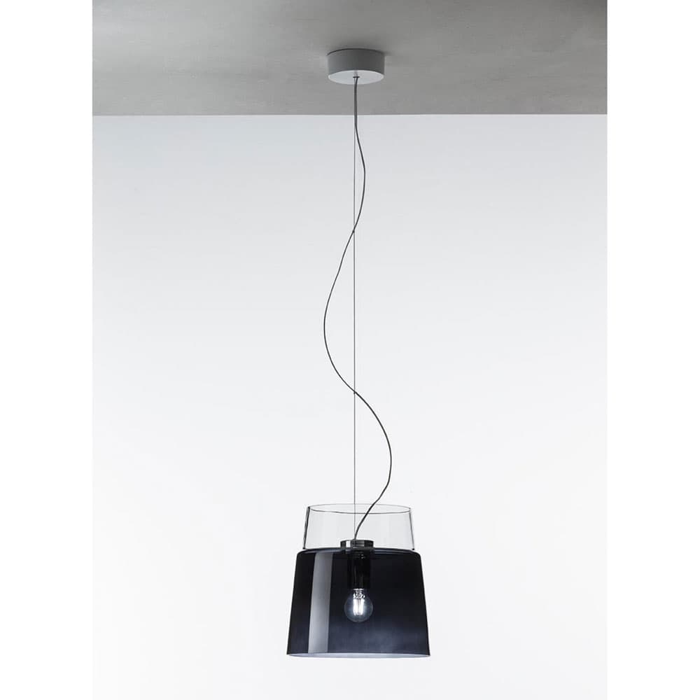 Vestale Fume Suspension Lamp, Quick Ship