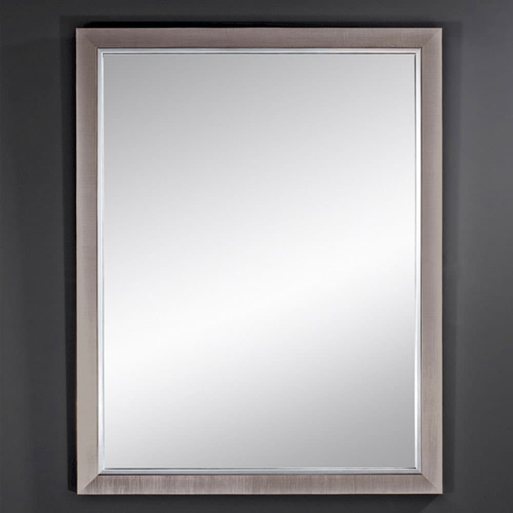 Bremen Dark Rectangular Wall Mirror By FCI London