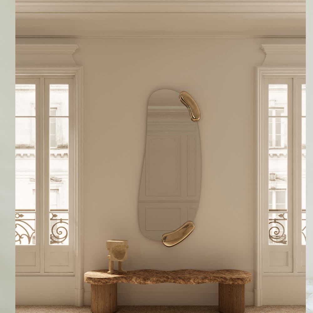Calco Gold Hall Mirror By FCI London