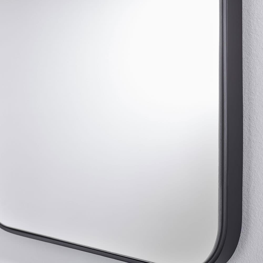 Faso Black Hall Mirror By FCI London