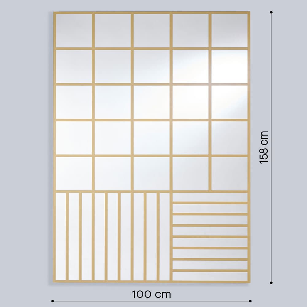 Grid Gold Mirror By FCI London