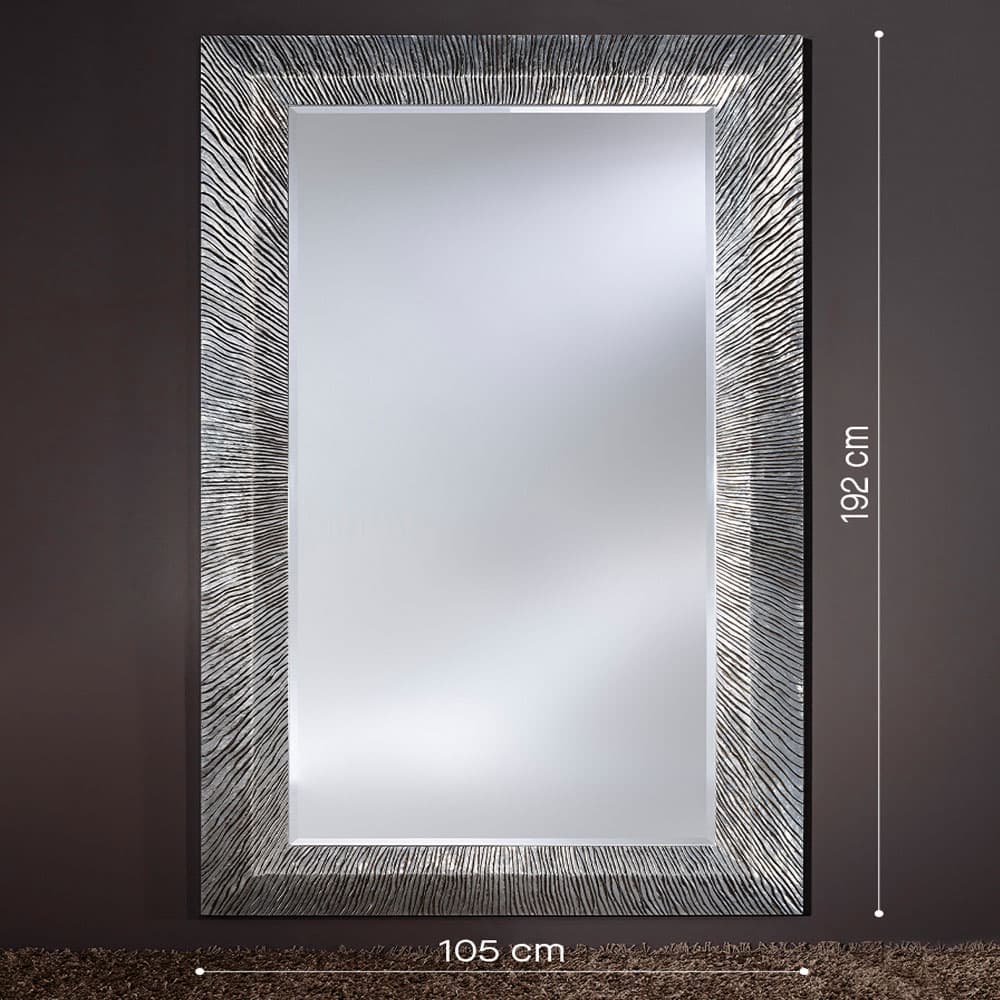 Groove Silver Mirror By FCI London