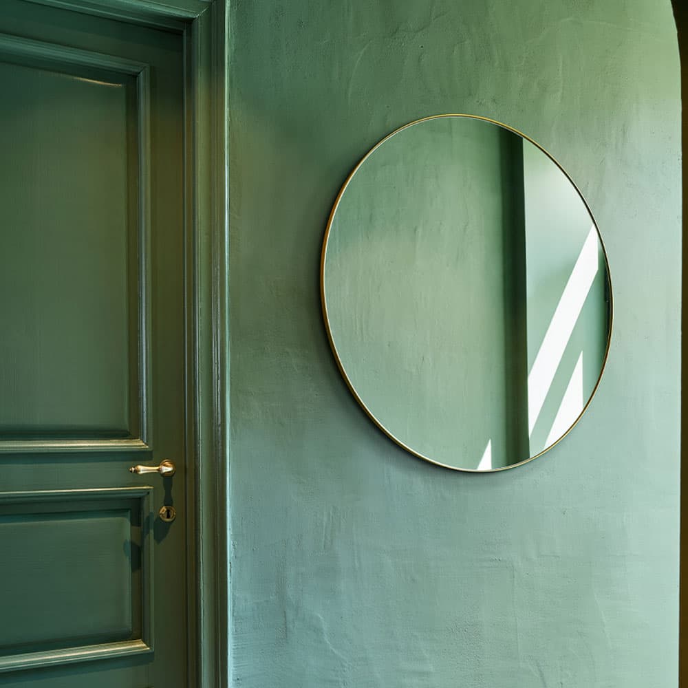 Hoop Bronze L Mirror By FCI London