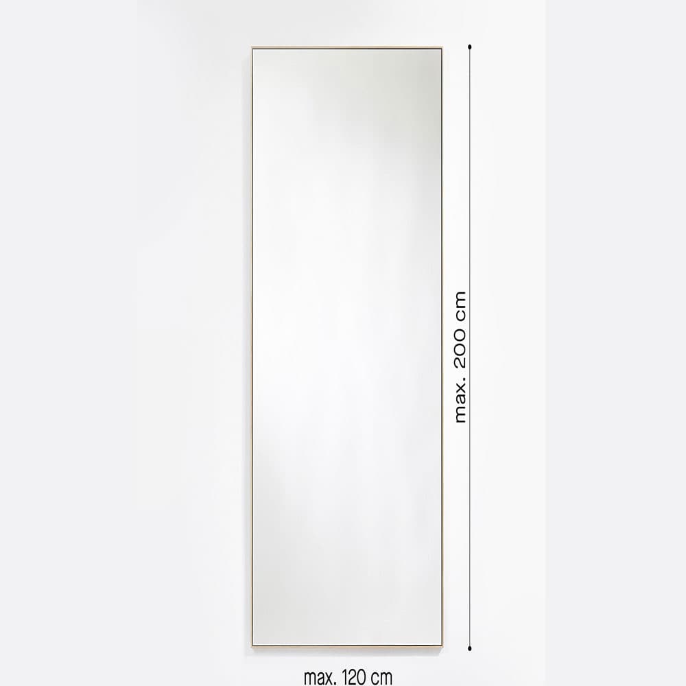 Lucka Oak XL Mirror By FCI London