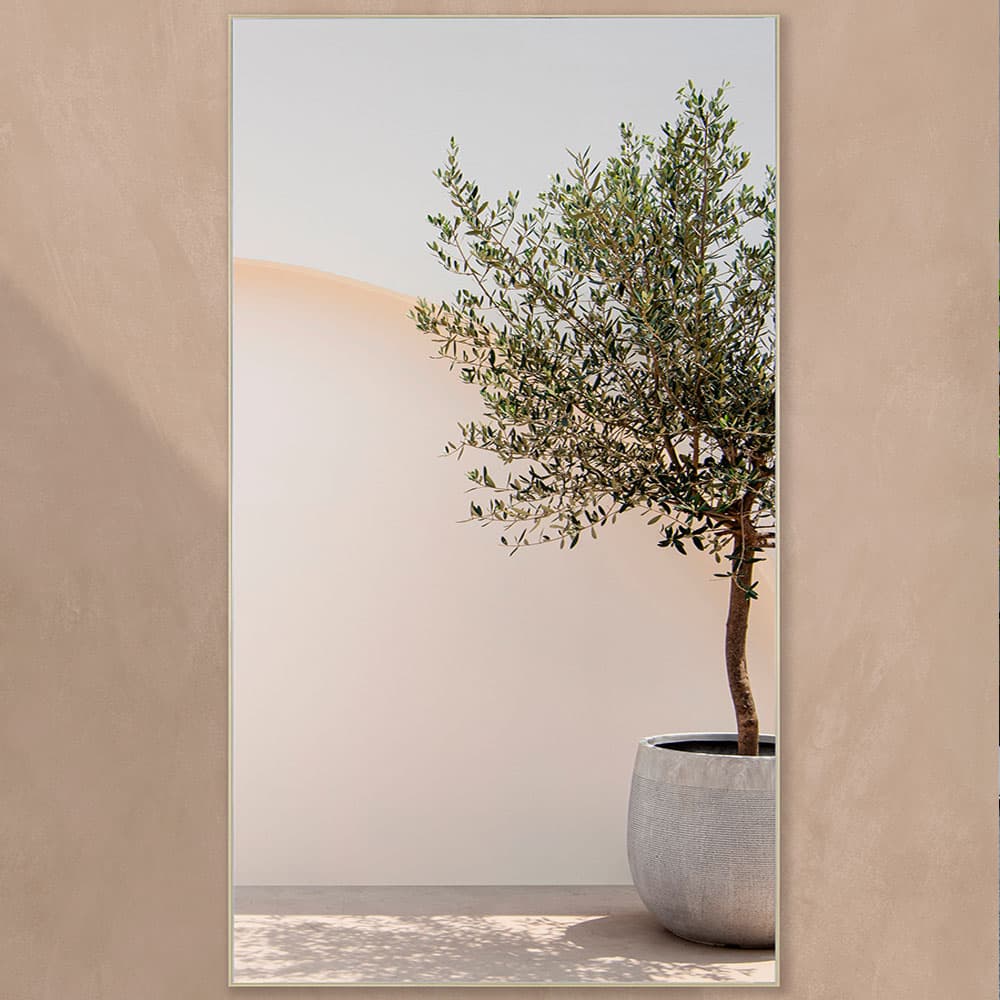 Lucka Outdoor Gold XXL Mirror By FCI London