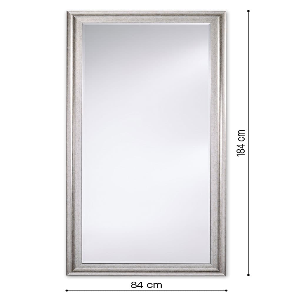 Metz Silver XL Mirror By FCI London