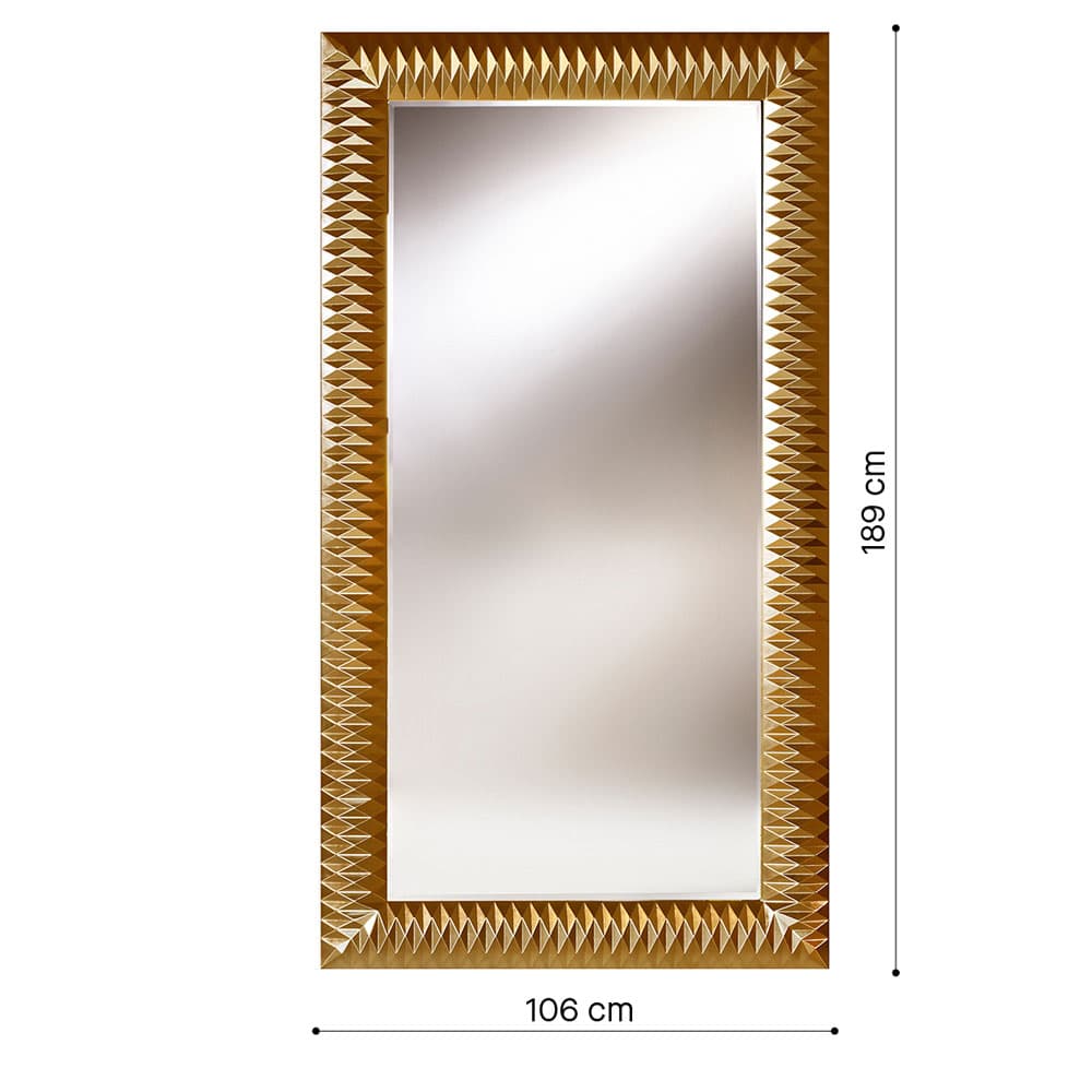 Nick L Gold Mirror By FCI London