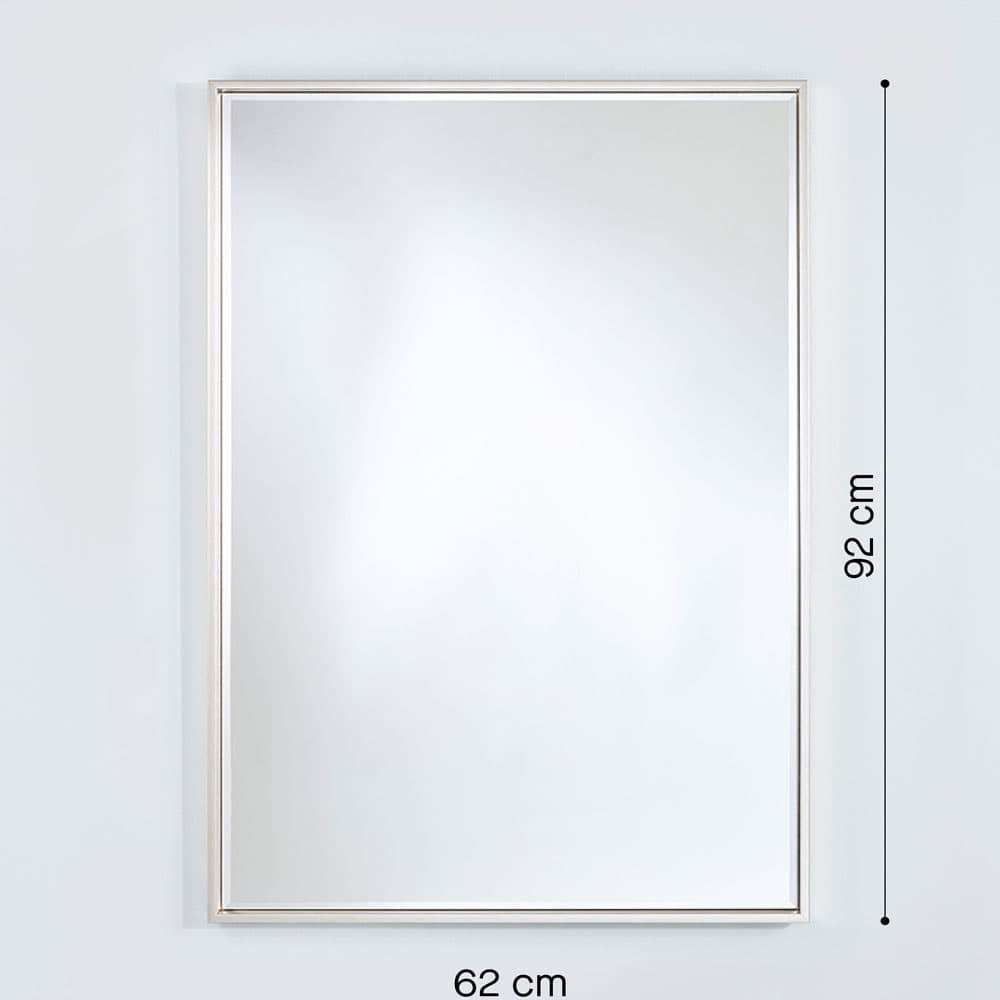 Soho Silver Small Rectangle Mirror By FCI London