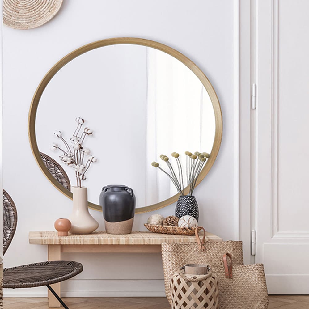 Solid Round Mirror By FCI London