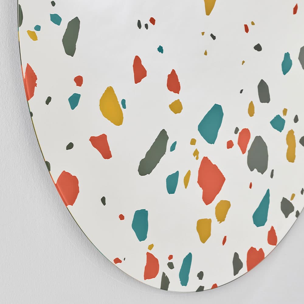 Terrazzo Round Mirror By FCI London