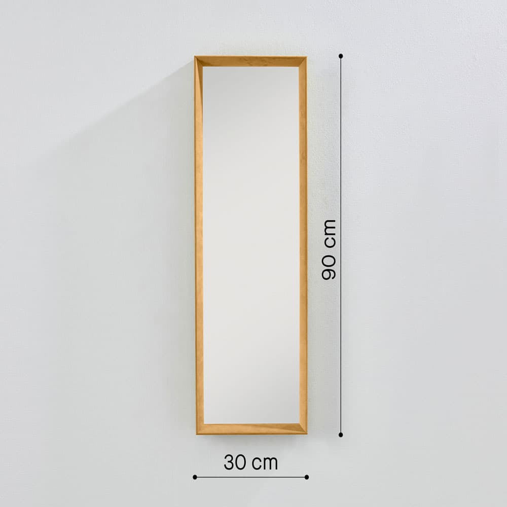 Velvet Ochre Small Mirror By FCI London