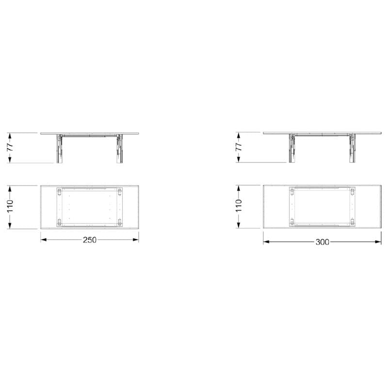 Belle Epoque 72 Dining Table by Reflex Angelo